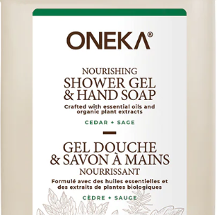 Gel douche au cèdre et sauge - Oneka main image 0